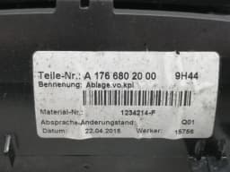 MERCEDES-BENZ Mercedes GLA X156 Ashtray A1766802000 Ashtray — thumbnail 6