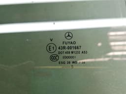 MERCEDES-BENZ Mercedes GLA X156 right rear door glass A1567350410 door window rear right — thumbnail 6