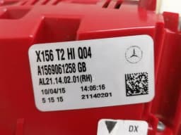 MERCEDES-BENZ Mercedes GLA X156 right rear light A1569061258 rear light rear right — thumbnail 9