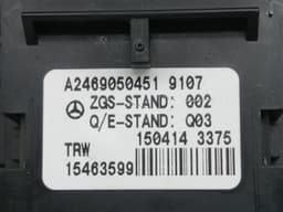 MERCEDES-BENZ Mercedes GLA X156 Light Switch A2129050551 Light Switch — thumbnail 7