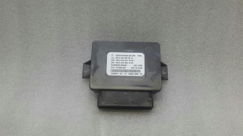 Mercedes A45 AMG W176 Park Brake Module A2469003014 Parking Brake Control Unit PBM