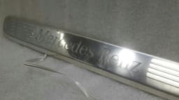 MERCEDES-BENZ Mercedes C Class W205 Left Door Sill A2056800535 Door Chrome Bar Left LED — thumbnail 6