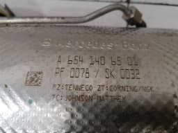 MERCEDES-BENZ Mercedes CLS C257 W257 Catalytic Converter A6541404400 Catalyst DPF M654 22 — thumbnail 9
