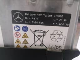 MERCEDES-BENZ Mercedes CLS C257 W257 A0009827216 STARTER BATTERY 48V 20AH starter battery — thumbnail 8