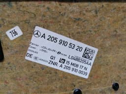 MERCEDES-BENZ Mercedes C Class W205 Seatpad A2059106112 Seat RIGHT BACKREST RIGHT — thumbnail 8