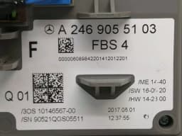 MERCEDES-BENZ Mercedes A Class W176 EZS A2469055103 control unit ignition lock — thumbnail 7