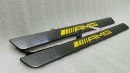 MERCEDES-BENZ Mercedes A45 AMG W176 Door Sill A1766806501 Door Sill Trim Set Yellow Edition — thumbnail 3