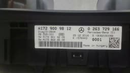 MERCEDES-BENZ MERCEDES SLC R172 MOPF Instrument Cluster A1729009812 Speedometer MPH M274 SLK — thumbnail 6