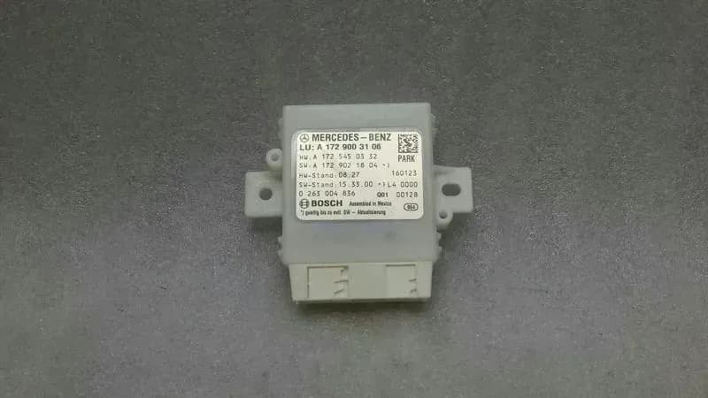 MERCEDES-BENZ Mercedes SLC R172 MOPF PDC module A1729003106 PTS control unit parking aid