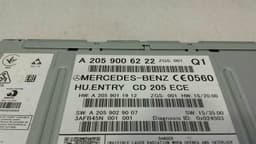 MERCEDES-BENZ Mercedes C Class W205 CD player A2059006222 audio system controller — thumbnail 2