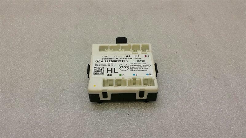 Mercedes C Class W205 Rear Left Door Module A2229001912 Door Control Unit Hi Li