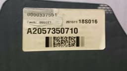 MERCEDES-BENZ Mercedes C Class W205 Left Rear Door Glass A2057350710 Door Window Rear Li — thumbnail 4