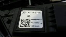 MERCEDES-BENZ Mercedes C Class W205 W222 Throttle Pedal (Electrical) A2223002300 Throttle Pedal — thumbnail 5