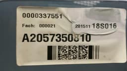 MERCEDES-BENZ Mercedes W205 station wagon right rear door glass A2057350810 door window rear right — thumbnail 8