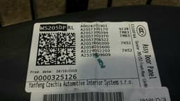 MERCEDES-BENZ Mercedes W205 Touring Door Card RLH A2057205010 Door Trim Rear Left — thumbnail 6