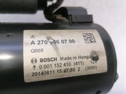 MERCEDES-BENZ Mercedes A Class W176 Starter Engine A2709060700 Starter — thumbnail 2