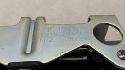 PORSCHE Porsche Cayman 718 boot lock 98151205101 tailgate lock top — thumbnail 3