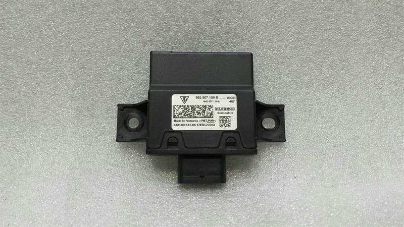 Porsche Cayman 718 Impact Sound Computer 982907159B Control Unit
