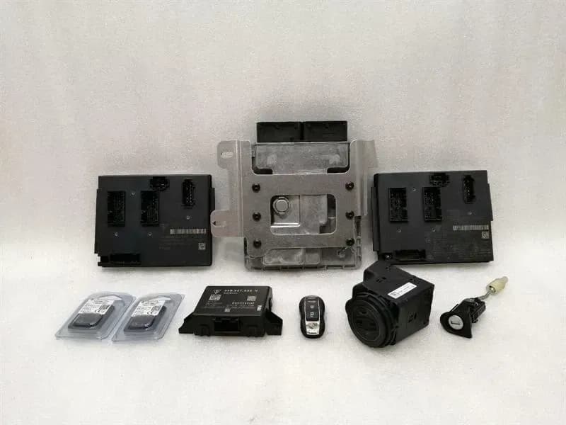 PORSCHE Porsche Boxster 718 982 2.0 engine ECU set 982907309E engine control unit set