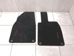 PORSCHE Porsche Boxster 718 floor mats 98155161309 floor mats RHD RIGHT HAND DRIVE RED RED — thumbnail 1