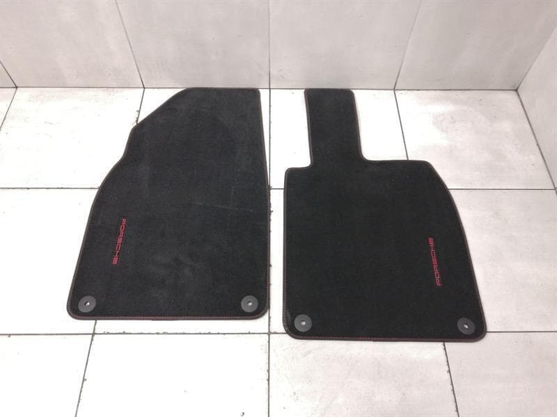 PORSCHE Porsche Boxster 718 floor mats 98155161309 floor mats RHD RIGHT HAND DRIVE RED RED