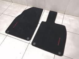 PORSCHE Porsche Boxster 718 floor mats 98155161309 floor mats RHD RIGHT HAND DRIVE RED RED — thumbnail 3