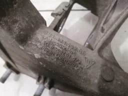 PORSCHE Porsche Cayman 718 right subframe rear 98133115206 axle frame rear axle right — thumbnail 5