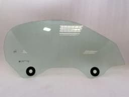 PORSCHE Porsche Boxster 718 right front door glass 98154251202 door window front right — thumbnail 1