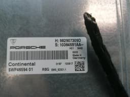 PORSCHE Porsche Cayman 718 Boxster Engine ECU 982907309D Engine Control Unit Set 2.0 Turbo — thumbnail 5