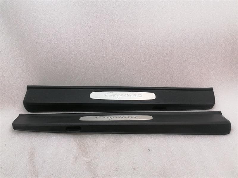 PORSCHE Porsche Cayman 718 Door Sill Set 98150446818 Entry Bar Set