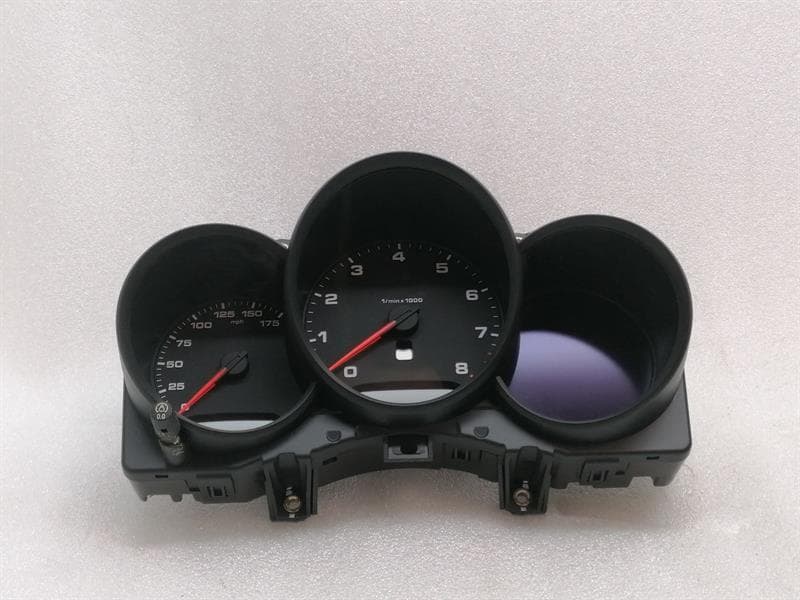 PORSCHE Porsche Cayman 718 Instrument Cluster 982920850M Speedometer MPH MANUAL