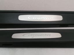 PORSCHE Porsche Cayman 718 Door Sill Set 98150446818 Entry Bar Set — thumbnail 2