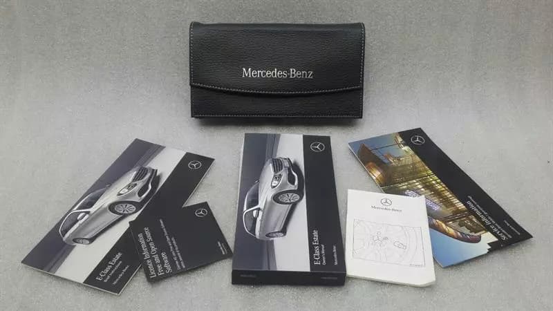 MERCEDES-BENZ Mercedes E Class W213 Manual Service Booklet Car Maintenance Manual