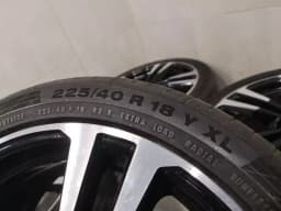 AUDI 18 Audi A3 8V Alloy Wheel SET 8V0601025BL Alloy Rim SET 7.5J X18 ET51 — thumbnail 4