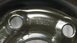 AUDI Audi S3 8V Spare Wheel 1K0601027AP Notrad Reserved 31.5Jx18H2 ET25.5 — thumbnail 3