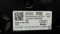 AUDI Audi S3 8V Instrument Cluster 8V0920972Q Speedometer MPH — thumbnail 8