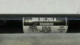 AUDI Audi S3 8V left rear drive shaft 5Q0501203A drive shaft rear left — thumbnail 6