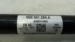 AUDI Audi S3 8V drive shaft rear right 5Q0501204A rear right drive shaft — thumbnail 6