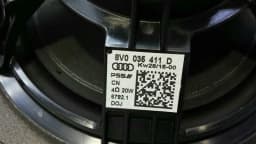 AUDI Audi S3 8V Speakers 8V0035411D Loudspeakers — thumbnail 5