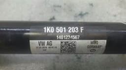 AUDI Audi S1 TFSI Drive Shaft Rear Right 1K0501203F Rear Right Drive Shaft — thumbnail 6