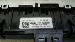 AUDI Audi S3 8V A3 switch block 8V0925301DK switch block switch strip — thumbnail 10
