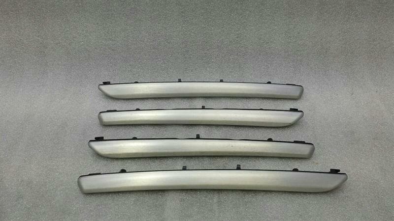 AUDI Audi S3 8V door trim set veneer 8V4867409H door strip set aluminium aluminium S Line