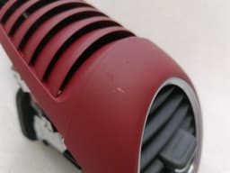 PORSCHE Porsche Boxster 718 air vent set 982819702D ventilation nozzle set Bordeaux Red — thumbnail 4
