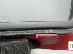 PORSCHE Porsche Boxster 718 98155531102OG6 Draft Stop Bordeaux Red — thumbnail 10
