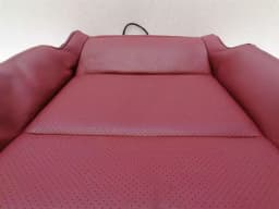 PORSCHE Porsche Boxster 718 seatpad 9P1881406AJ seat right burgundy red right — thumbnail 3