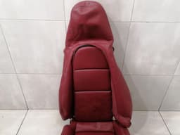 PORSCHE Porsche Boxster 718 Seatpad 99152114113GUC Seat Bordeaux Red Left Left — thumbnail 3