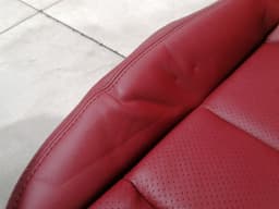 PORSCHE Porsche Boxster 718 Seatpad 99152114113GUC Seat Bordeaux Red Left Left — thumbnail 6