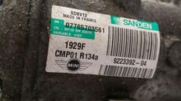 MINI MINI COUNTRYMAN S A/C Compressor 9223392 Air Conditioning Compressor N18B16A 1.6T — thumbnail 4