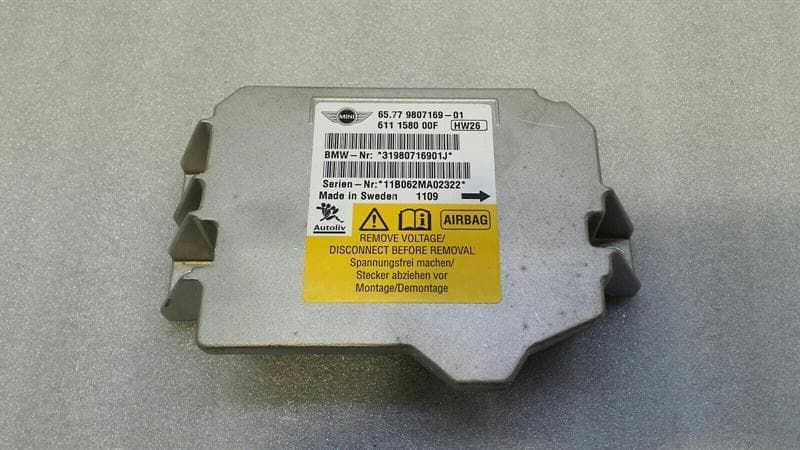 MINI MINI COUNTRYMAN S R60 Safety Module ECU 9807169 Air Control Unit SRS