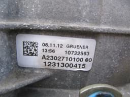 MERCEDES-BENZ Mercedes SLK R172 Gearbox 722.997 E200 C200 CGI PETROL CAR Transmission — thumbnail 6